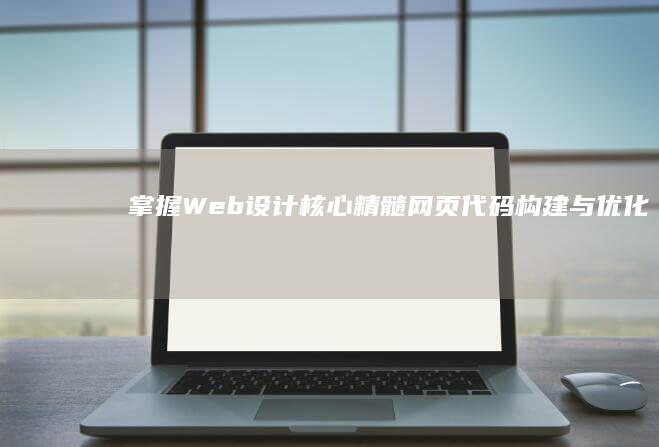 掌握Web设计核心精髓：网页代码构建与优化